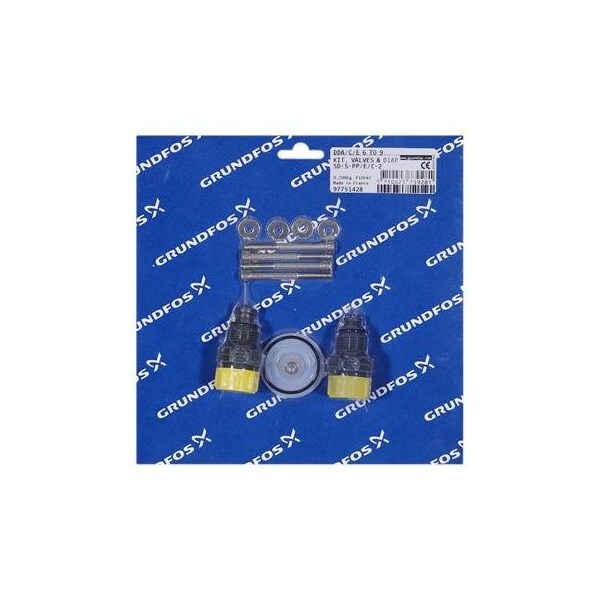 Kit, Valve / Diaphragm SD-S-PP/E/C-2 Dosing Pump Kits - Chemical Metering Pumps